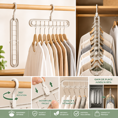 GainPlas : Maximise l'espace de votre dressing