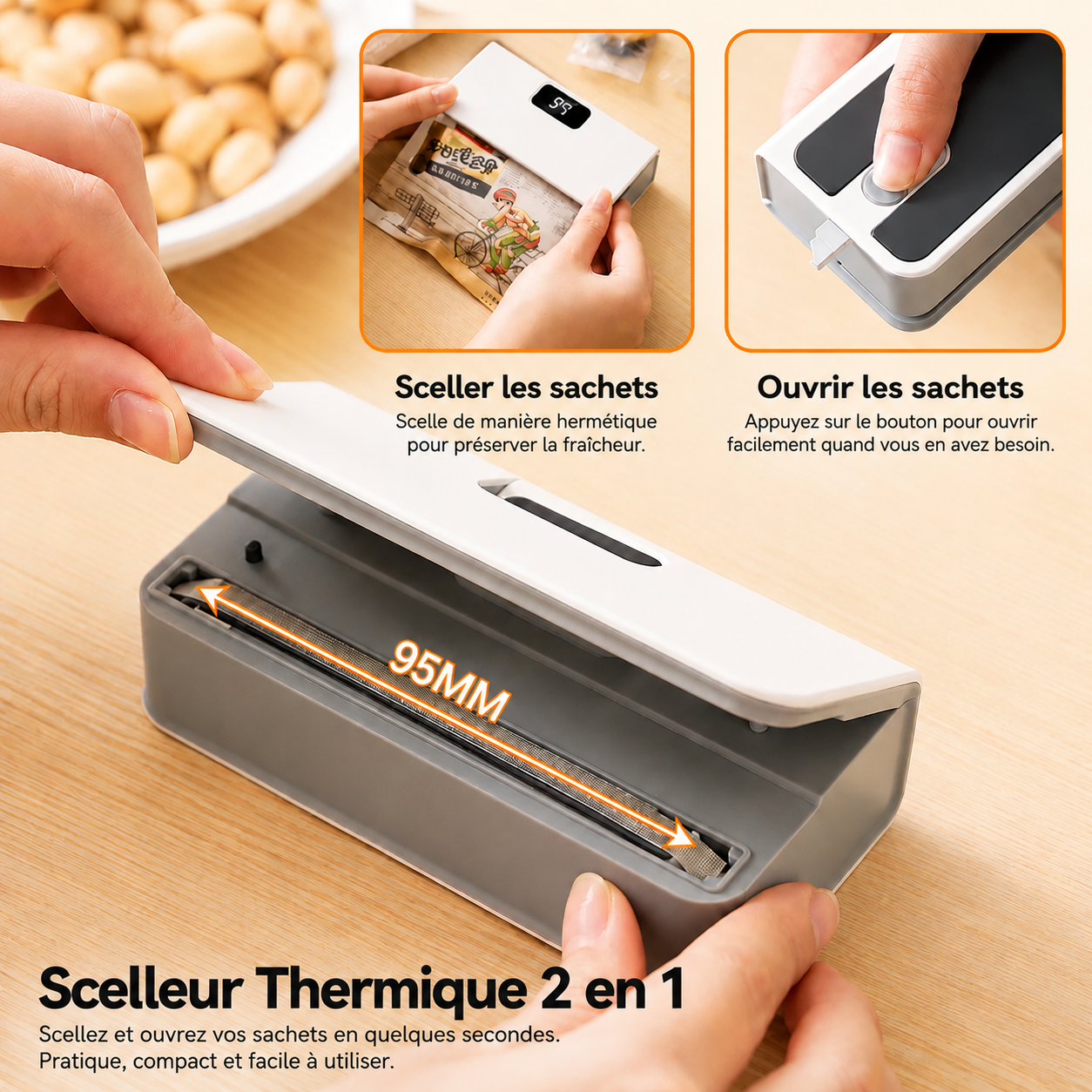 SakProtek : Préserve la fraîcheur de vos produits ouverts